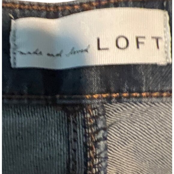 Loft Curvy Skinny Jeans Size 10 - Picture 2 of 8